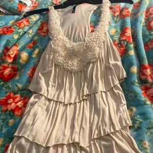 Cream colored summer blouse